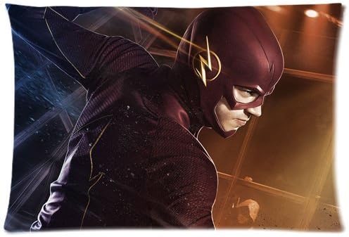 Grant Gustin As Barry Allen The Flash Pillowcases Custom Pillow Case Cushion Cover 20 X 30 Inch Two Sides