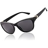 LVIOE Polarized Sunglasses for Women, Classic Fashion Sunglasses Anti Glare 99.99% UV Protection