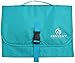 Premium Hanging Toiletry Travel Bag - Cosmetic, Jewelry, Toiletry & Accessory Storage Organizer Bag, Large Size, Various Compartments (Aquamarine)