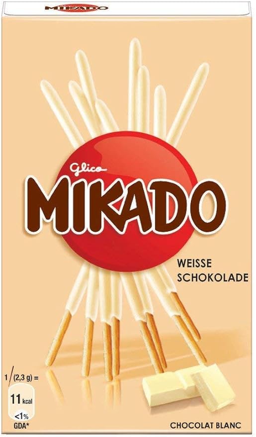 Mikado - White Chocolate Sticks - 75gr