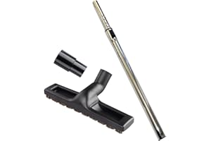 848 STORE Canister vacuum cleaners, vacuum wand aluminum extension tube 1.38in (35mm) compatible with Atrix Ergo vacuum backpack, professional vacuum cleaner attachment, 14" floor brush & 1.25in (32mm) adapter.