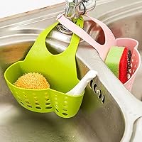 GreenSun(TM) Cute Kawaii Kitchen Portable Hanging Drain Bag Drain shelf Basket Bath Storage Gadget Tools Sink Holder For kitchen