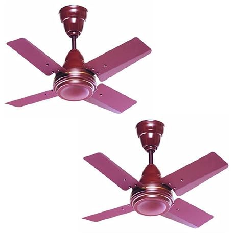 Rekha Industries Little Master Ceiling Fan Purple Pack Of 2