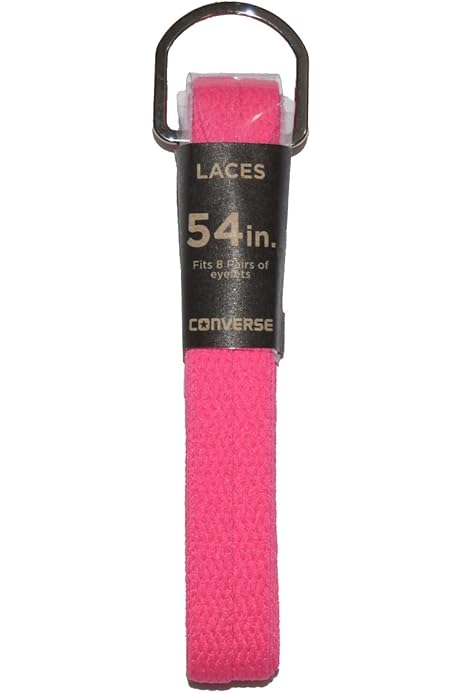 pink converse laces