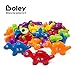 Boley 52 Piece Alphabet Dinosaurs - Educational Dinosaur Alphabet Matching Toy Set for Kids, Children, Toddlers - Great Learning Tool for Toddlers to Learn The Alphabet! Box Edition