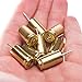 War Monkey 9mm Bullet Casing Polished Push Pins in Brass - Set of 8