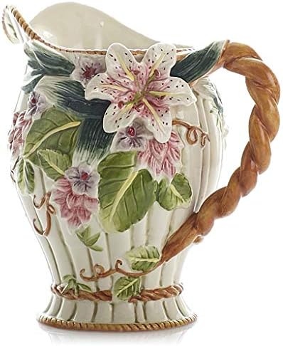 信憑 Hzjhp 美しい 植物花瓶セラミック花瓶は リビングルーム オフィス キッチン 耐久性と適切な 結婚式のためのギフトとして