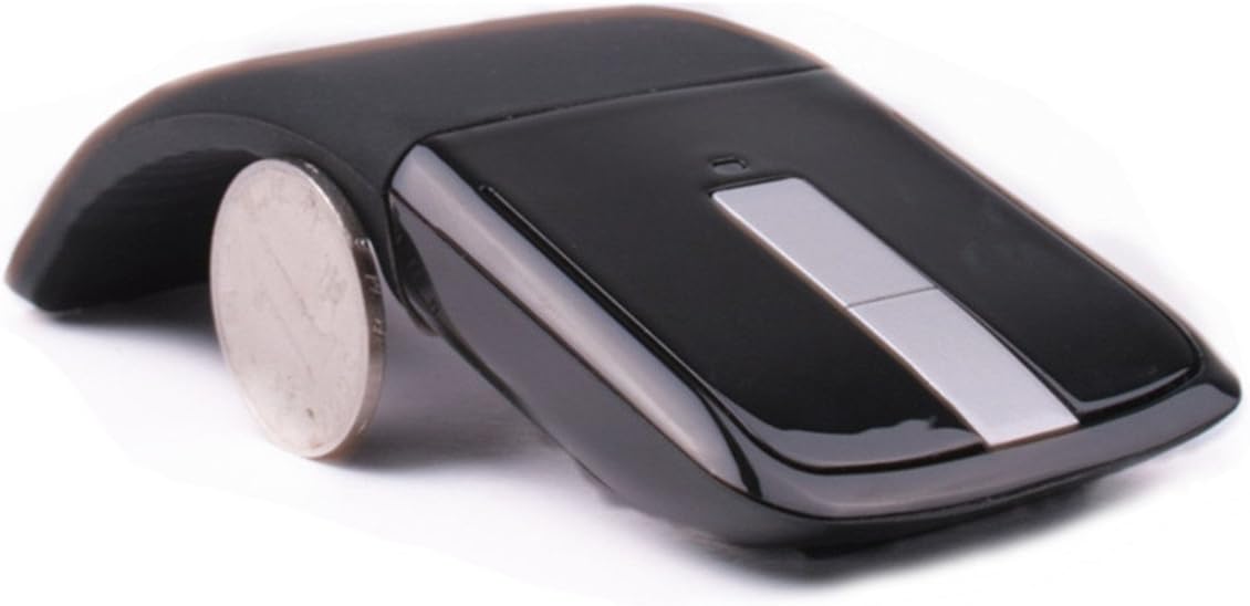 Foldable Mouse 2.4GHz Arc Wireless Optical mouse USB Mini Ultrathin Mice for Pad PC Laptop Notebook Computer