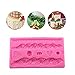Joinor 3D Knitting Texture Silicone Mold Christmas Cake Border Fondant Molds Cake Decorating Tools Chocolate Gumpaste Moulds