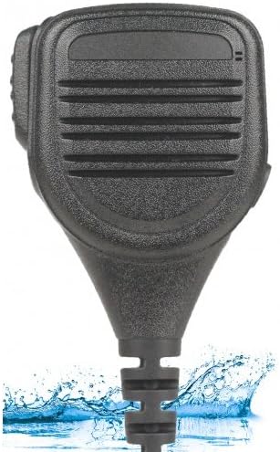 Heavy Duty Compact IP67 Speaker Mic with 3.5mm Jack for Motorola MotoTRBO Series