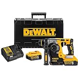 DEWALT 20V MAX SDS Rotary Hammer Drill Kit, 5-Ah Batteries (DCH273P2)