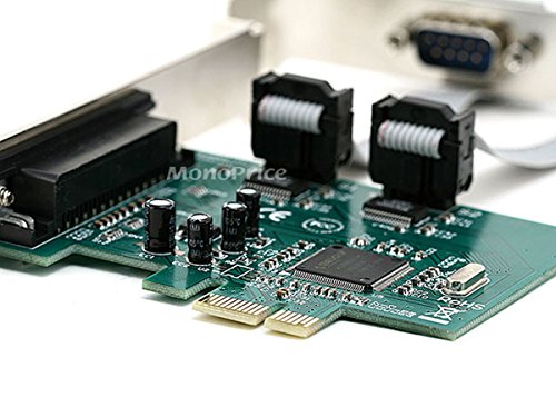 Monoprice PCI-Express 2x Dual RS-232 Serial Port and 1x Parallel Port Card (106195)