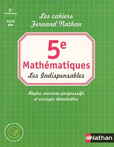 Download Mathématiques 5e : Les Indispensables PDF