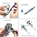 Watch Repair Tool Kit, Professional Spring Bar Tool Set Watch Band Link Pin Tool Set, Watch Battery Replacement Tool with Carrying Bag