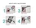 ALLYDREW Halloween Nail Stickers Nail Art Set Ghost Stickers Bat Nail Art (24 sheets)