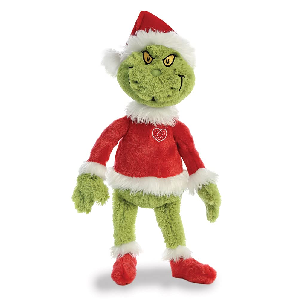 "Dr. Seuss Grinch Santa 19"", 15900, Red & Green