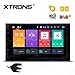 XTRONS 7 Inch Android Auto Car Stereo Radio Player Octa Core 4G RAM 32G ROM HD Digital Multi-Touch Screen Car Stereo GPS Radio OBD2 TPMS Double 2 Din with Reversing Camera