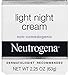 Neutrogena Light Night Cream 2.25 oz (Pack of 3)