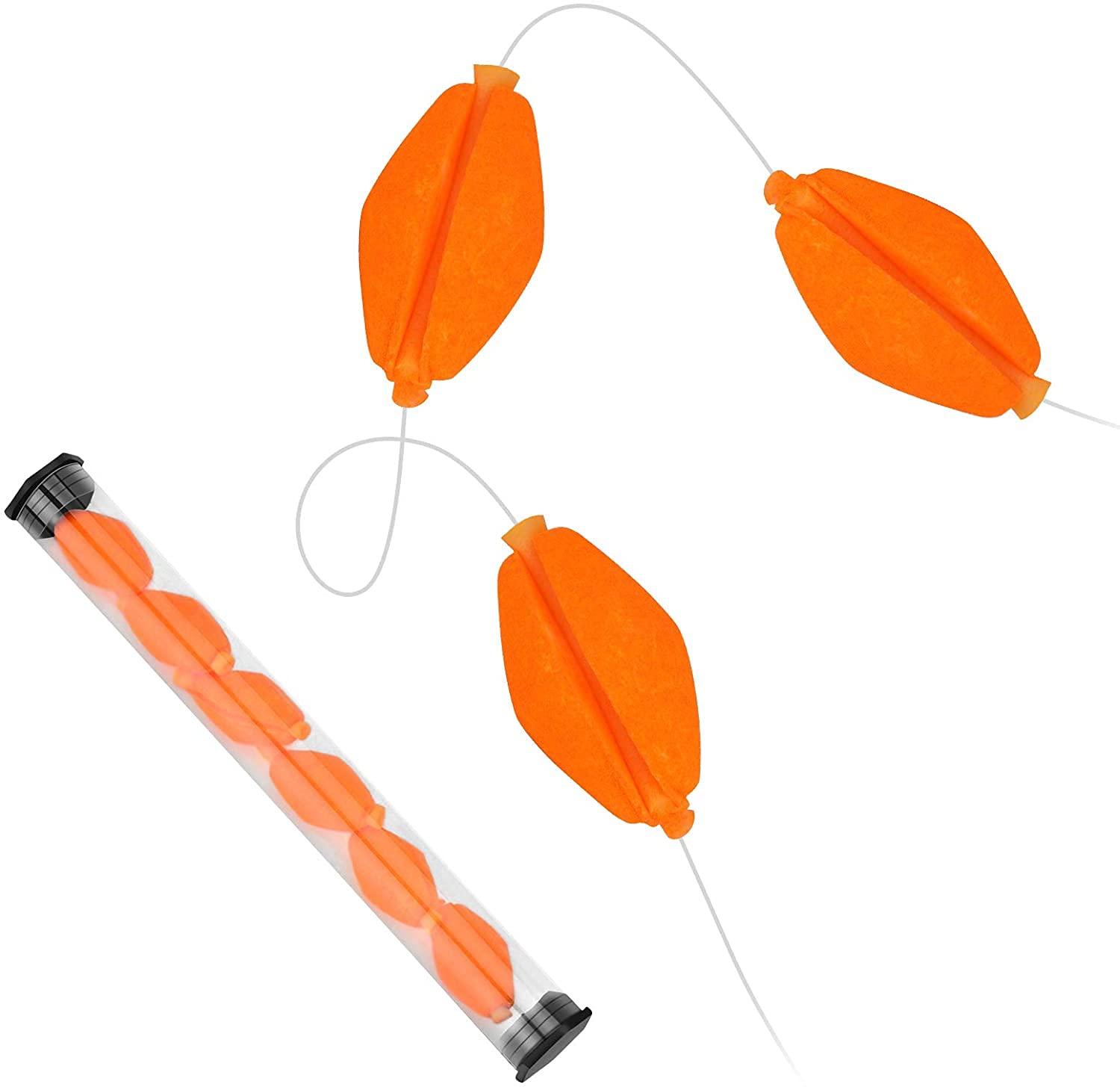 Fly Fishing Bite/Strike INDICATOR Float Set of 6 Orange Pack #141