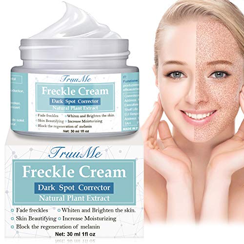 Freckle Cream, Dark Spot Corrector, Melasma Cream, Natural Gentle Skin