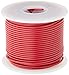 Remington Industries 16UL1007SLDRED UL1007 16 AWG Gauge Solid Hook-Up Wire, 300V, 0.0508