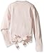 Capezio Little Girls' Classic Knit Wrap Sweater, Pink, Toddler