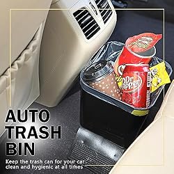 Car Trash Can Large Capacity Automotive Garbage Bin