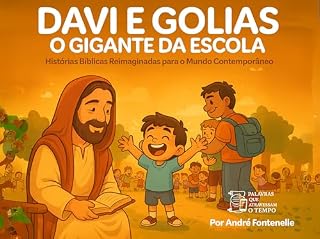 Livro Davi e Golias, O Gigante da Escola: Histórias Bíblicas Reimaginadas para o Mundo Contemporâneo (Palavras que atravessam o tempo)