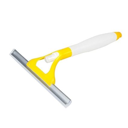 Day Spray Type Cleaning Brush Glass Wiper Window Clean Brush(Yellow) (1)