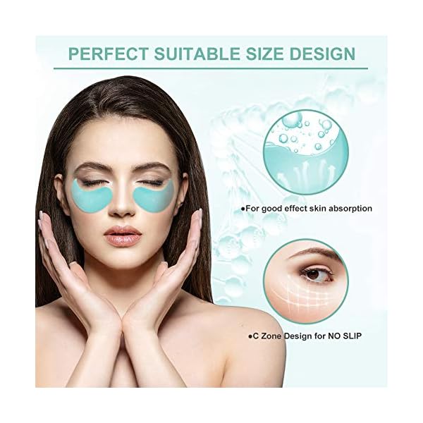 Under-Eye-Mask-Collagen-Eye-Mask-Anti-Aging-Eye-Patch-Collagen-Eye-pads-Eye-Treatment-Mask-for-Puffy-Eyes-Bags-Dark-Circles-and-Wrinkleswith-Collagen-Hyaluronic-Acid-Hydrogel Under Eye Mask, Collagen Eye Mask, Anti Aging Eye Patch, Collagen Eye pads, Eye Treatment Mask, for Puffy Eyes & Bags…