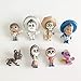 HIMEX BRANDS 8X Coco Cake Topper Figures Toy Set Miguel Hector Imelda Dante Ernesto free stickers included