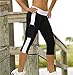 Women Athletic Workout Fitness Training Yoga Waistband Tights Capri Pants S-Xl