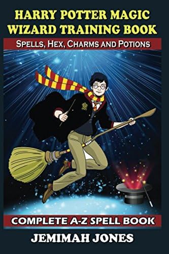 Harry Potter Magic Wizard Training Book with Spells, Hex, Charms and Potions