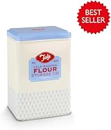 Tala Originals Self Raising Flour Storage Tin Blue 12x9.5x19 cm view 5