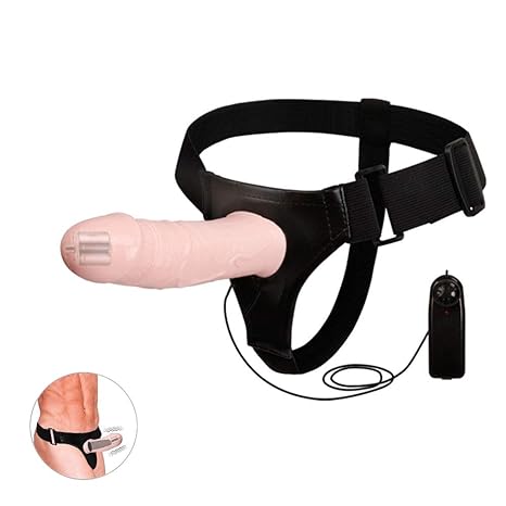 Hohler Umschnalldildo Hollow Design Strap On Dildos-Sextoys für Paare/Strap-On-Dildos 6.49' und 1.69'