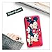Ultra Slim Fit Shiny Smooth Soft TPU Red Mickey Minnie Mouse Case for iPhone 7+ 7Plus 8Plus Large Size 5.5