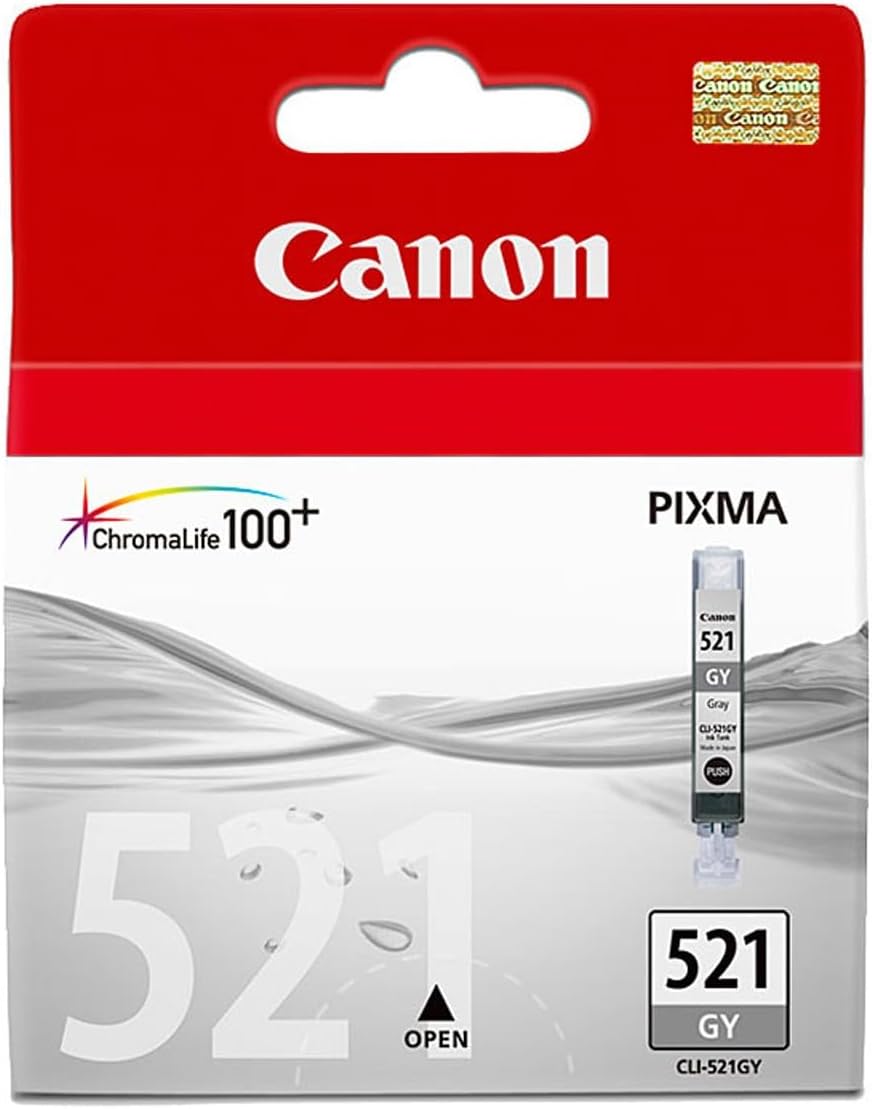 Canon CLI-521 Grey Ink Cartridge for Canon PIXMA MP980 MP990 Printers 9ml