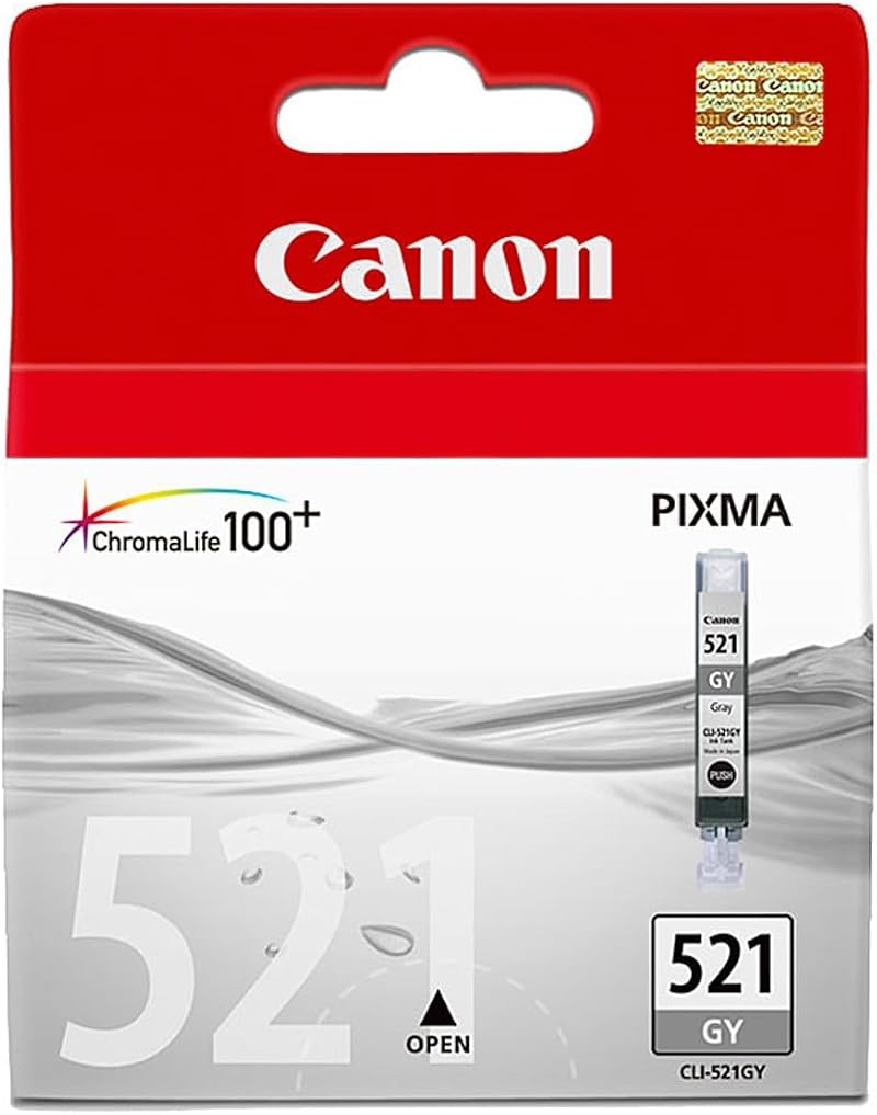Canon CLI-521 Grey Ink Cartridge for Canon PIXMA MP980 MP990 Printers 9ml