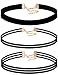 FIBO STEEL 1-5Pcs Choker Necklace for Women Girls Choker Velvet Necklace Adjustable