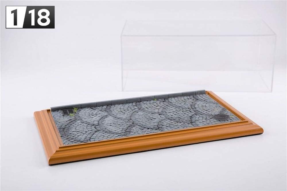 ATLANTIC CASE - Show-Case 1/18 - Diorama Stone Street - 1/18