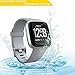 [8-Pack] OEAGO Fitbit Versa Screen Protector, Full Coverage Screen Protector for Fitbit Versa Smartwatch HD Clear, Easy Install, Anti-Bubble Film -Lifetime Replacements Warranty Accessories