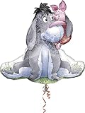 Winnie The Pooh Super Shaper 'Piglet and Eeyore' Jumbo Foil Mylar Balloon (1ct)