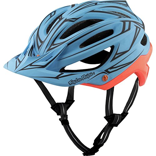Troy Lee Designs A2 MIPS Helmet Pinstripe Blue/Red, XL/XXL