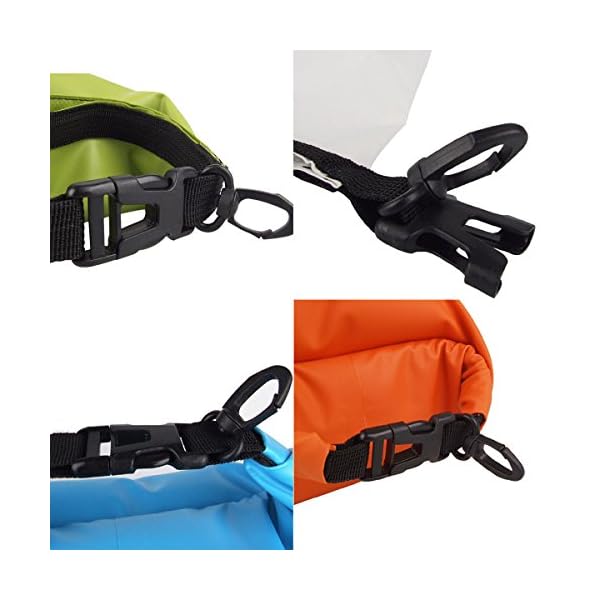 WINGONEER-Waterproof-Bag-Waterproof-Case-for-Swimming-Surfing-Fishing-Boating-Skiing-Camping-and-Other-Outdoor-Sports-Protest-Your-Personal-Item-Against-Water-Rain-Snow-and-Sweat-2L-Orange