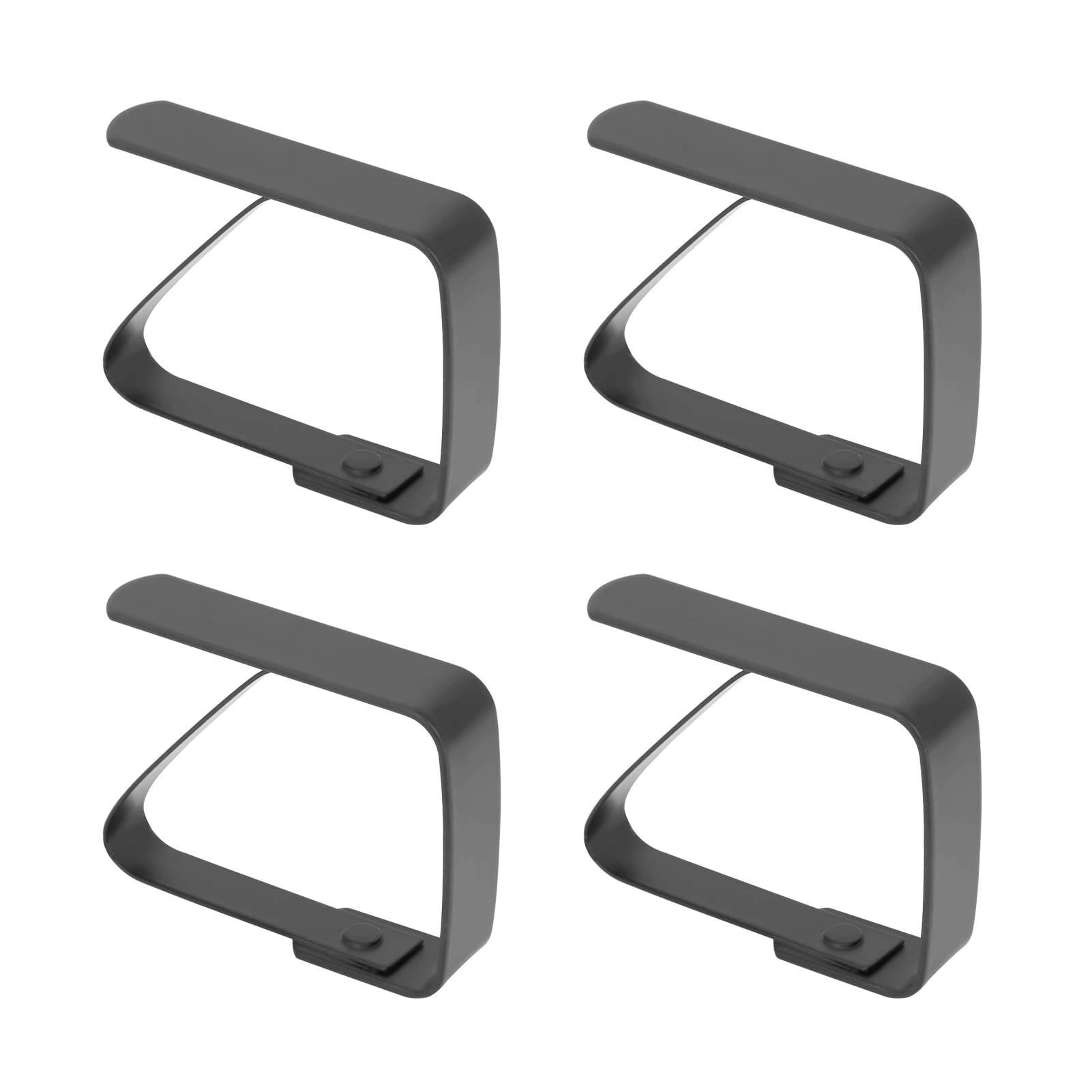 HERCHR Table Cloth Clip,4Pcs Table Cover Clips,Stainless Steel Table Cloth Clips for Outside Table,Adjustable Table Cover Clamps Table Cloth Holderss Table Cloth Holders for Picnic BBQ Wedding Party