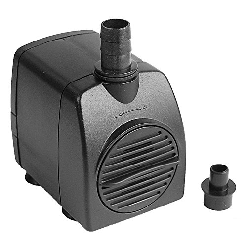 UPC 602766355396, Uniclife Ul210 Submersible Water Pump, 210gph, Quiet Indoor Outdoor Water/garden/fountain/pool/ Aquarium with 6&#39; UL Listed Cord