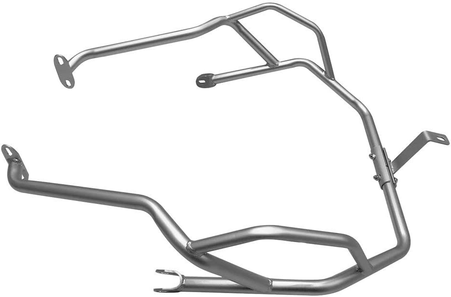 For Bene-lli trk 502 502X Black SIlver Matt color Crashbars motorcycle crash protection Customized Engine bumper trk502x (Silver)