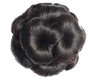 artificial hair bun
