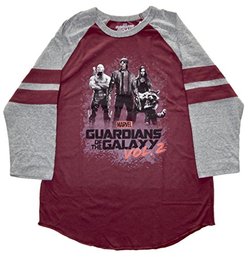 Guardians of the Galaxy Group Men's Raglan T-shirt M