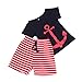 DaySeventh 1Set Summer Toddler Infant Boys Fake Printed T-shirt+Pants Clothing